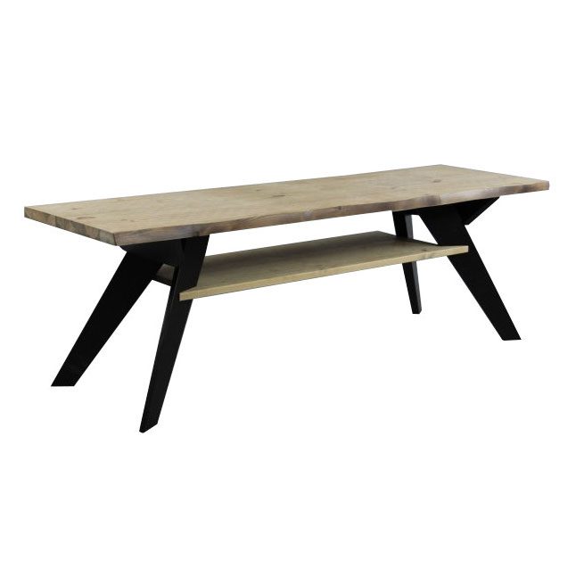 Lana TV-taso 150cm mäntykannella - Image 8