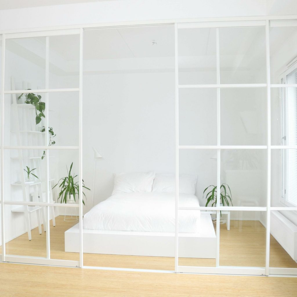 Mirror Line tilanjako-ovet/lasiseinä 300 x 250 cm - Image 5