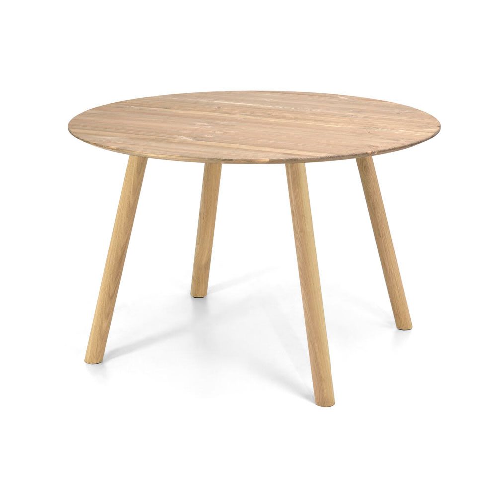 Palma pyöreä mäntypöytä ø115 cm - Jatkomahdollisuudella! - Image 5