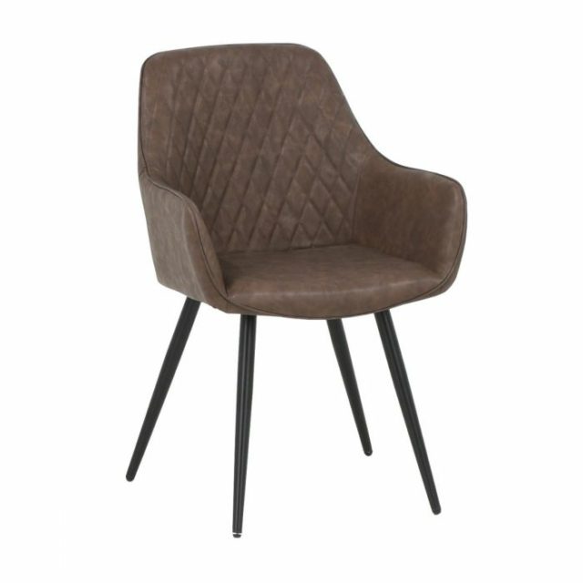 Blake tuoli, ruskea keinonahka