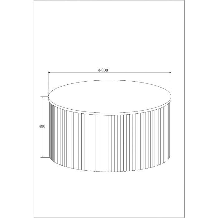 Verso-sohvapöytä Ø80cm - Image 4