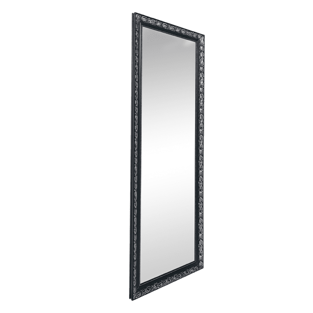 Tanja peili 50x150 cm musta/hopea