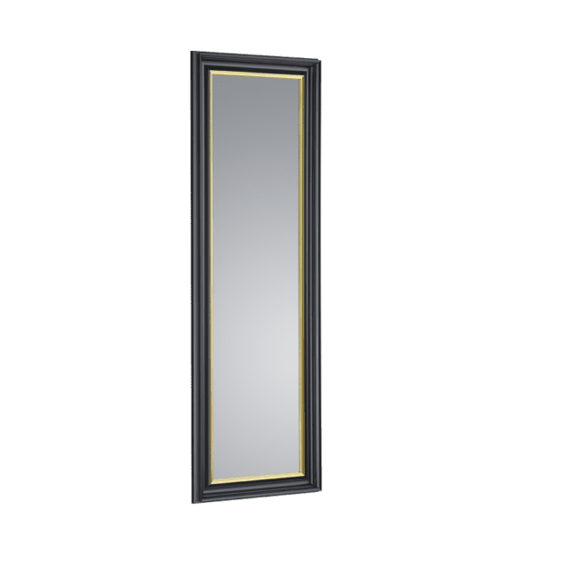 Wanda peili 50x150 cm musta/kulta