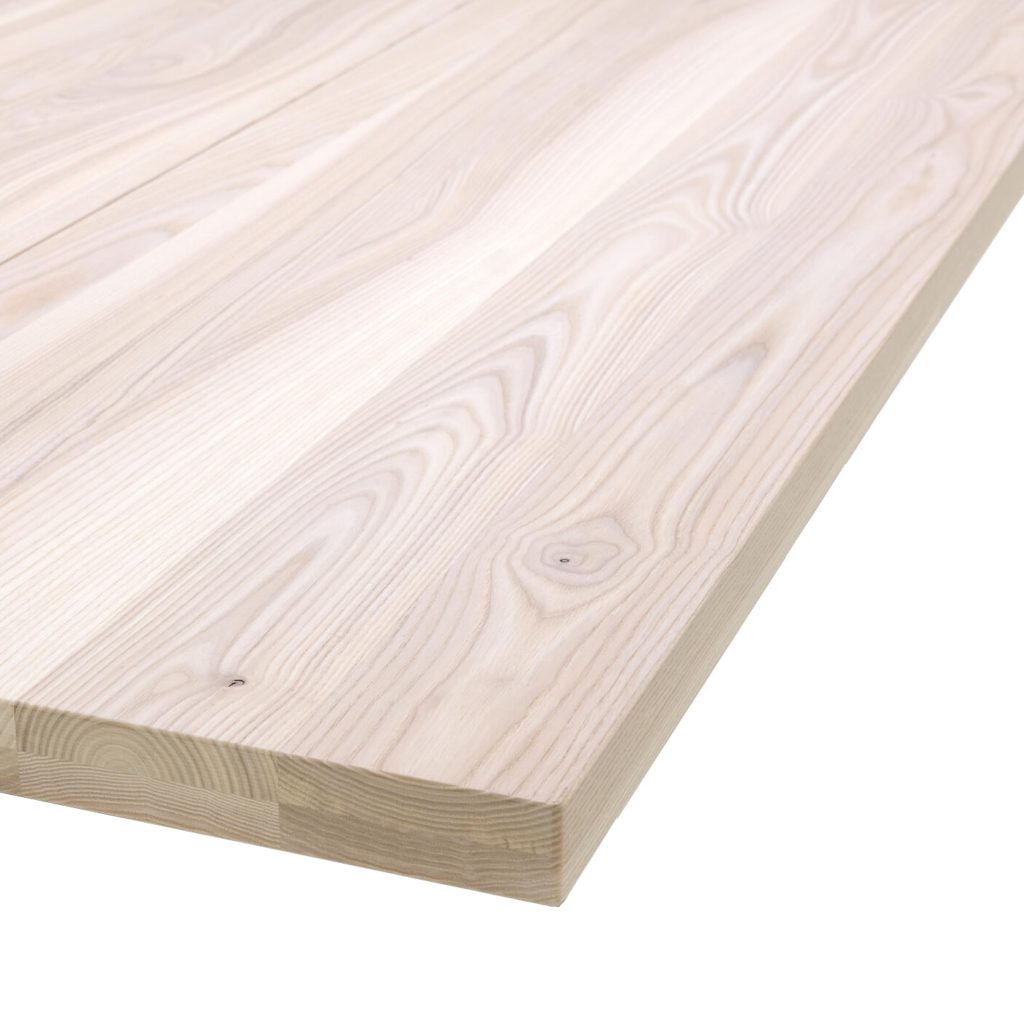 Edna pöydän kansi valkolakattu saarni 38 mm. Koot: 140 x 90 ja 200 x 90 cm - Image 2