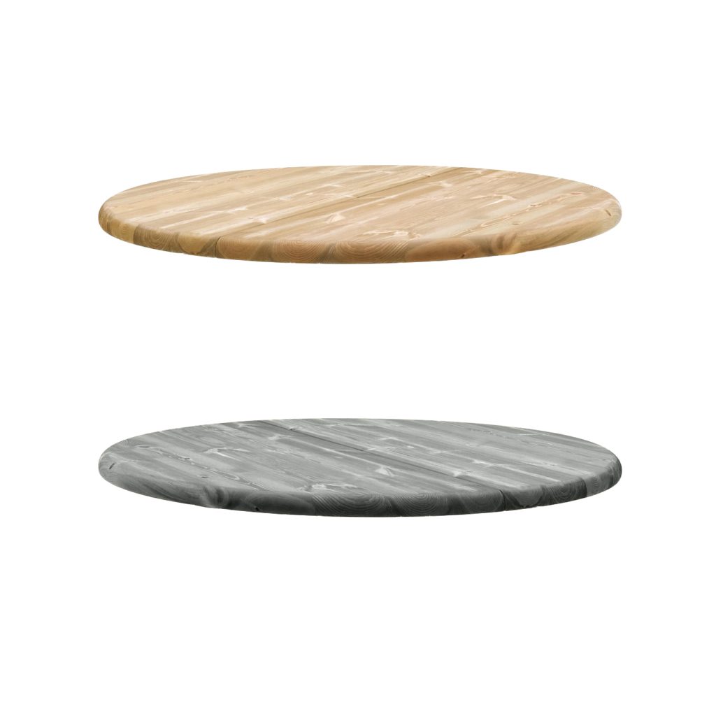 Olivia pyöreän pöydän kansi mänty 40 mm, Ø115 cm