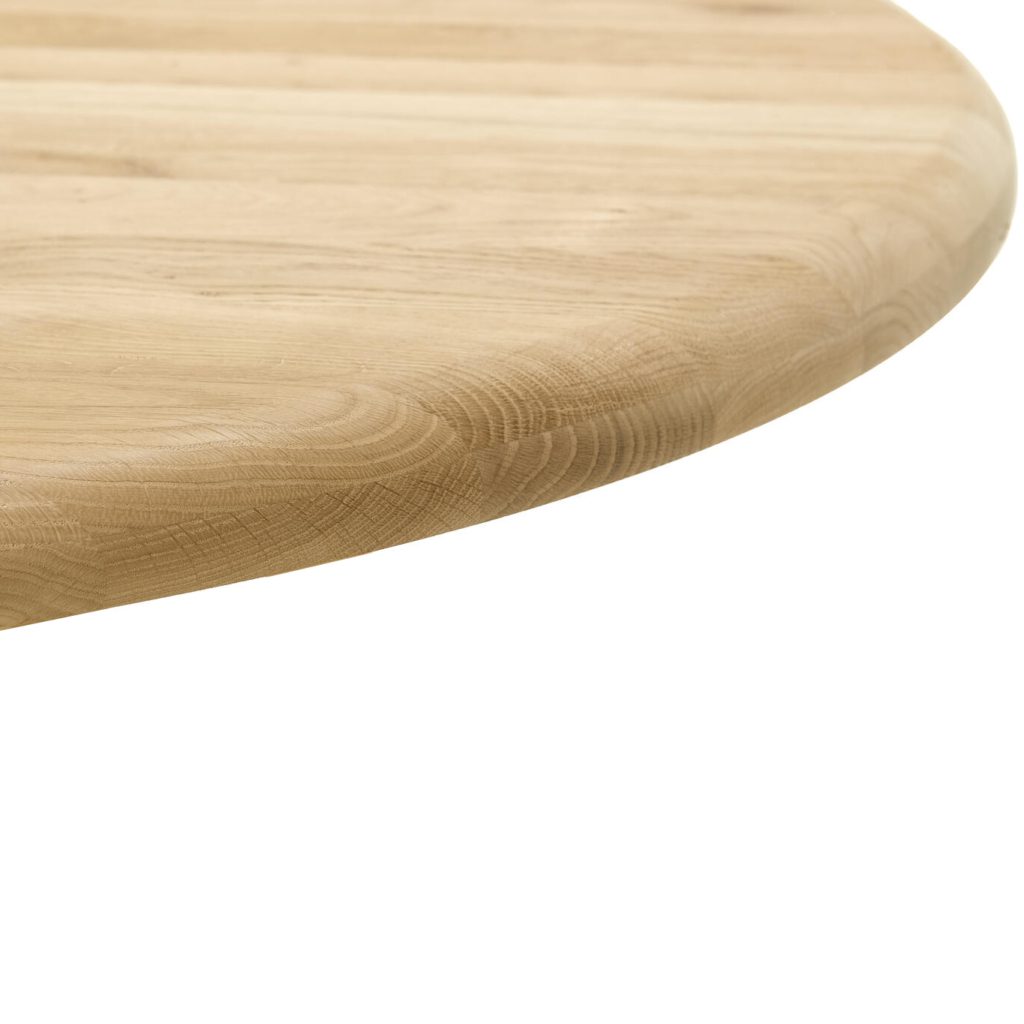 Olivia pyöreä pöydän kansi tammi 37 mm. 115 cm Ø - Image 2