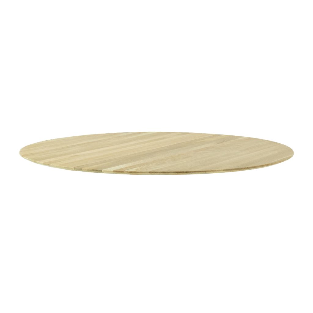 Palma pyöreän pöydän kansi tammi 25 mm. Ø115 cm - Image 2