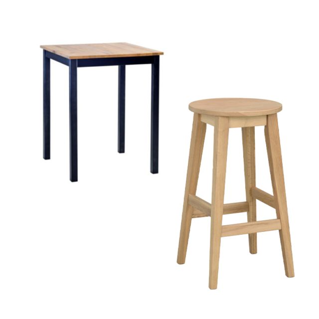 Baaripöydät ja tuolit