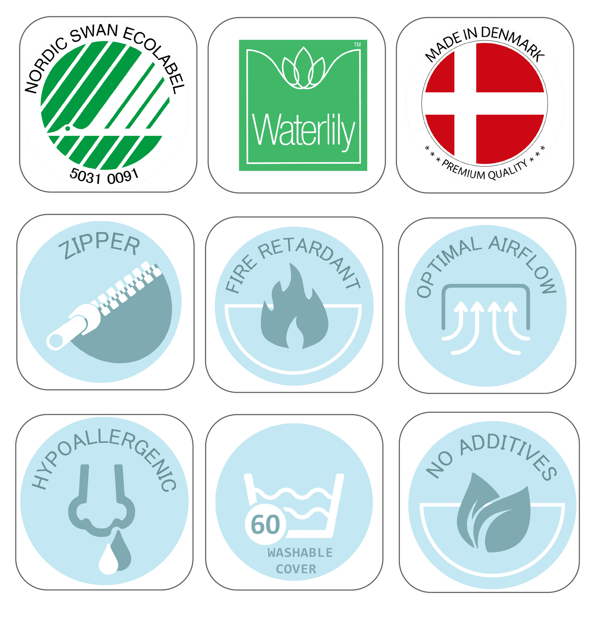 Eco Dream pinnasängyn patja 9x60x120 cm - Image 3