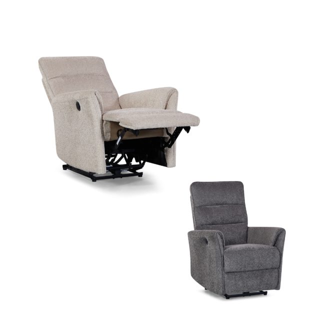 Lumo sähkö recliner - Kaksi väriä