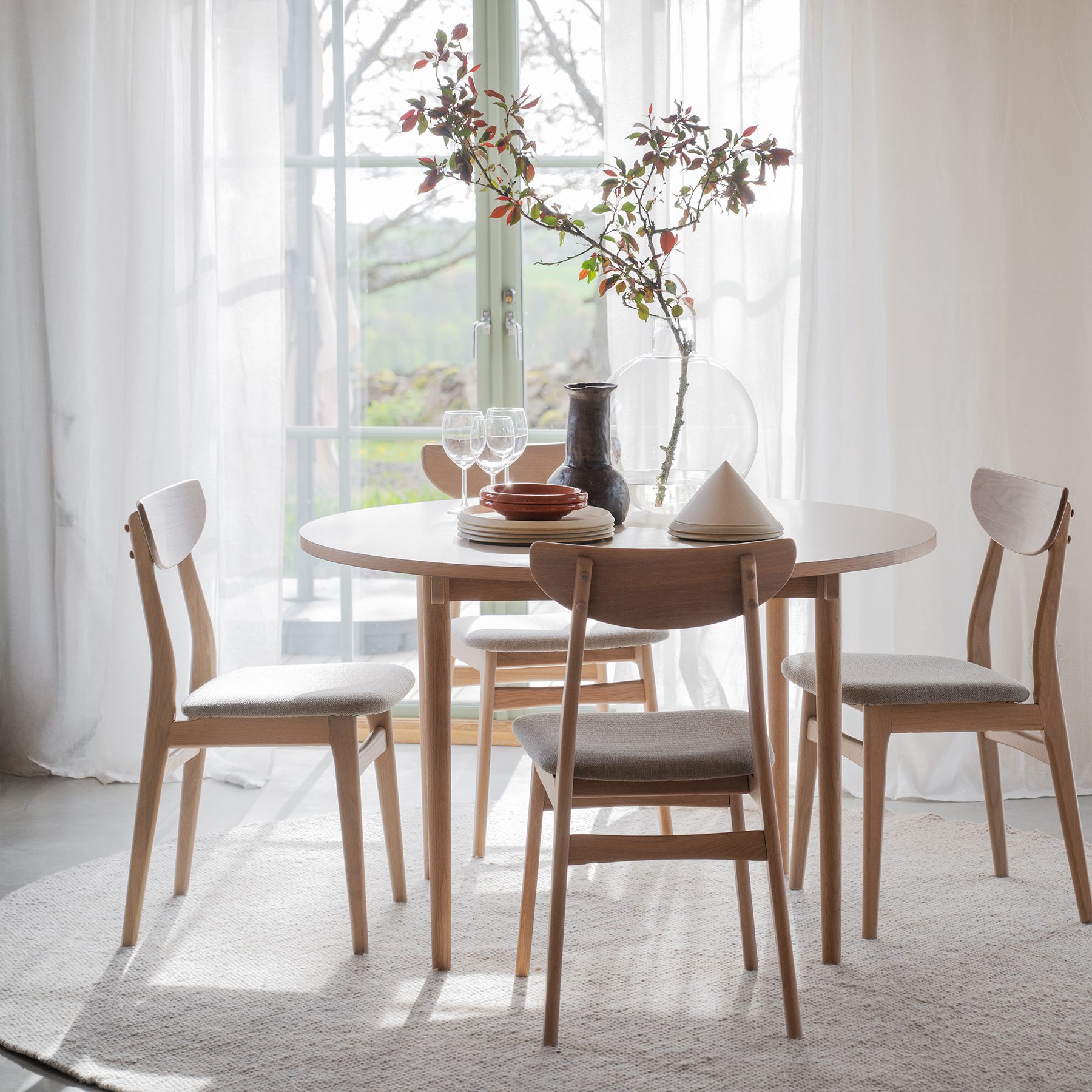 Fairmount pyöreä ruokapöytä ø120 cm - Image 8