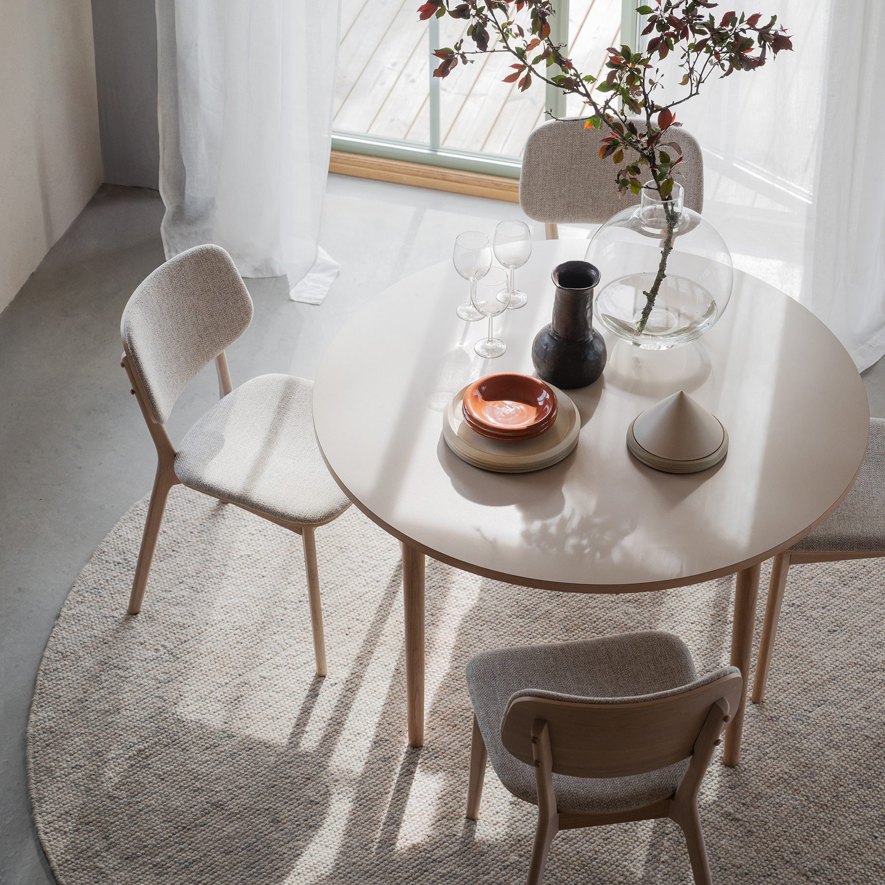 Fairmount pyöreä ruokapöytä ø120 cm - Image 7