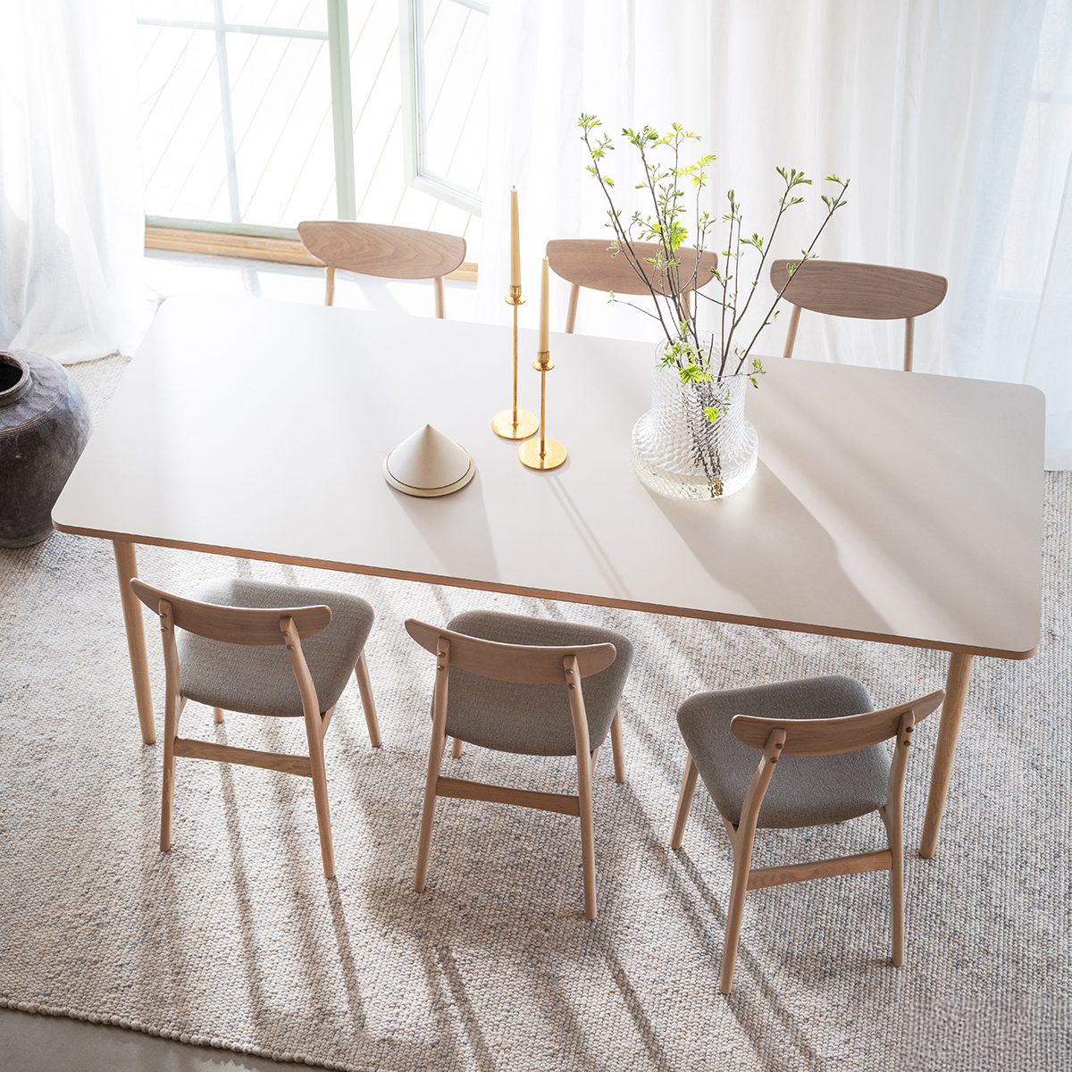 Fairmount ruokapöytä 220 x 95 cm - Image 11