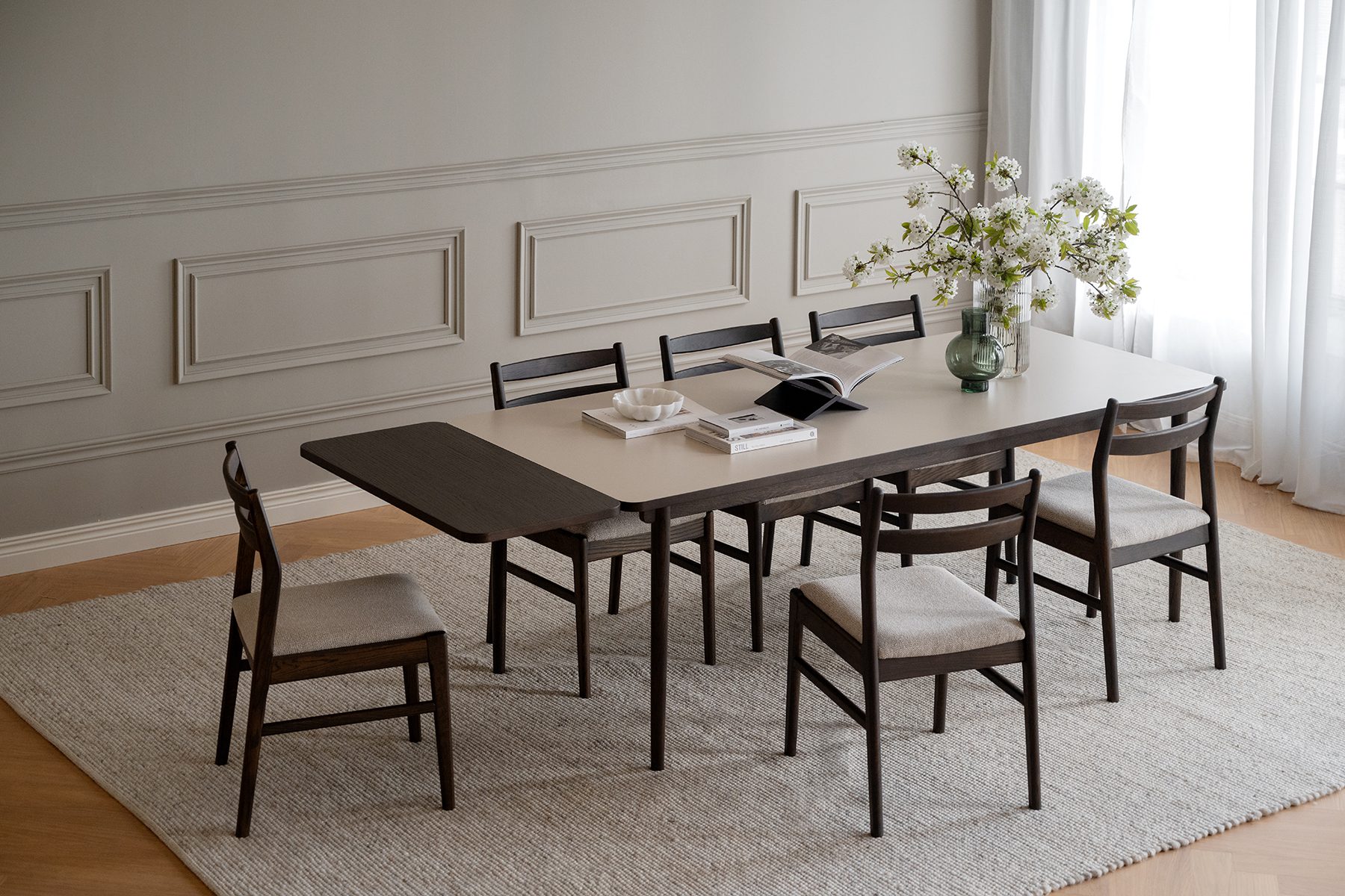 Fairmount ruokapöytä 220 x 95 cm - Image 2