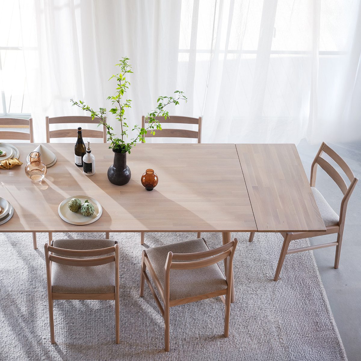 Clapperton ruokapöytä 220 x 95 cm - Image 13