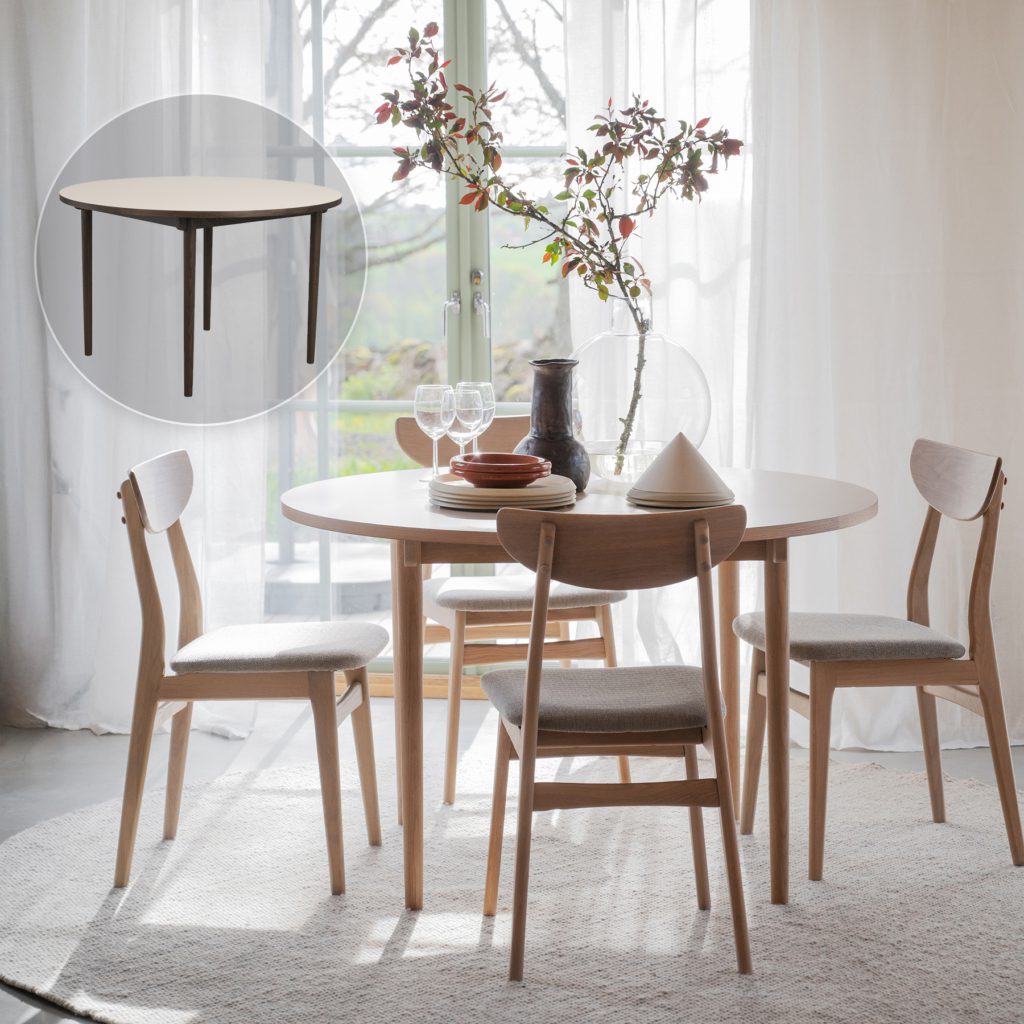 Fairmount pyöreä ruokapöytä ø120 cm