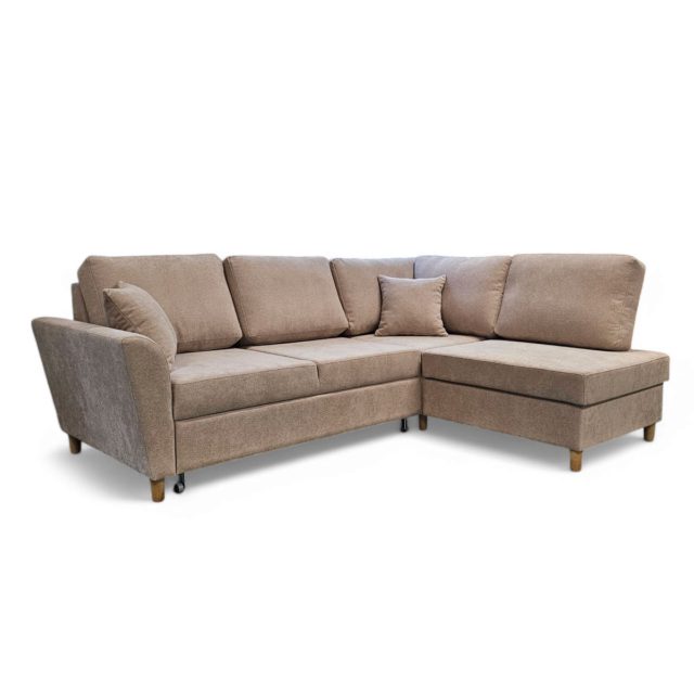 Aleksi avokulmavuodesohva, pellava