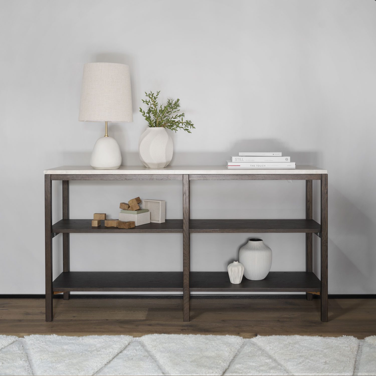 Orwel konsolipöytä kivikannella, kaksi väriä - Image 3