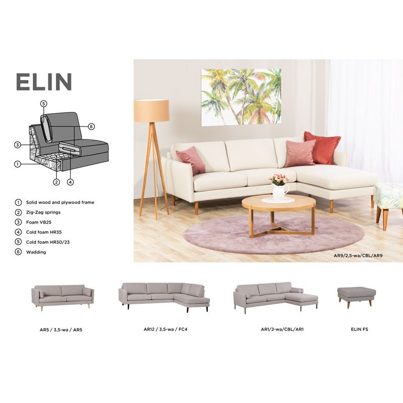 Elin 87 3-istuttava sohva - Image 10